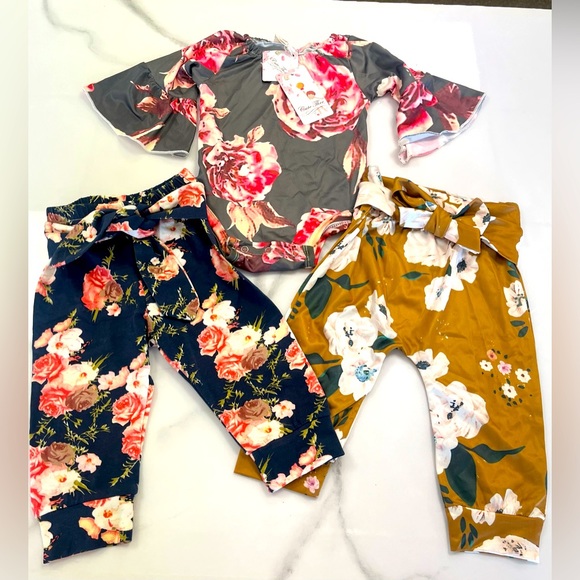 PatPat Other - NWT- Baby Girl- Pat Pat- 3 Piece Bundle- Size 70 (6-9 month)